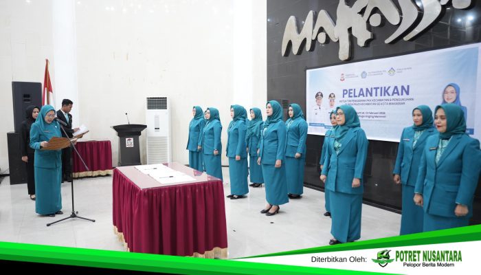 Pelantikan Ketua TP PKK Kecamatan, Melinda Aksa Tegaskan Peran Strategis PKK dan Bunda PAUD dalam Mewujudkan Generasi Emas 2045