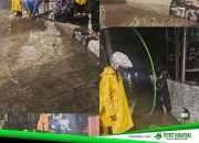 Gerak Cepat Atas Arahan Wali Kota Munafri, Satgas PU Makassar Sisir Drainase Pettarani Hingga Landak Baru