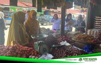 Pemprov Sulbar Pantau Harga dan Stok Bahan Pokok di Dua Pasar, Antisipasi Kenaikan Harga di Bulan Ramadhan 