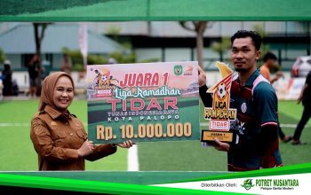 Gaspa Palopo Kampiun Liga Ramadhan TIDAR 2026