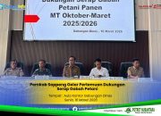 Bupati Soppeng Pimpin Koordinasi SERGAP, Jaga Harga Gabah Petani Jelang Lebaran