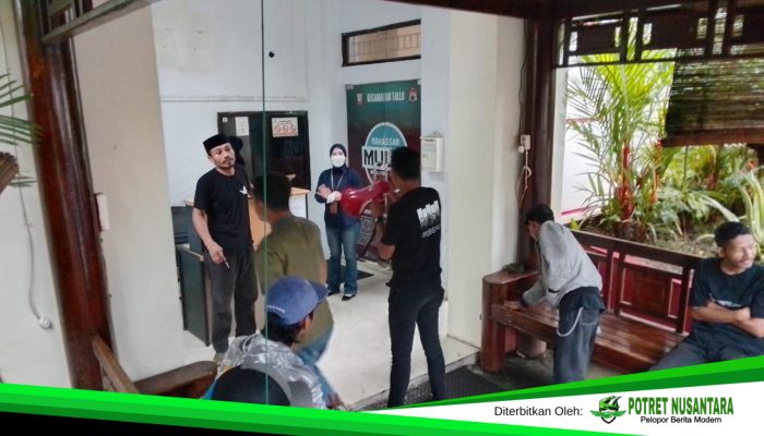 Aliansi Masyarakat, Pemuda, dan Mahasiswa Tallo Aksi Unjuk Rasa, Tuntut Penertiban Ekspedisi dan Hentikan Penggusuran PKL