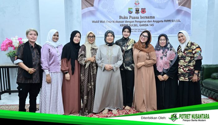 Aliyah Mustika Ilham Buka Puasa Bersama FKPPI, KBPP Polri Sulsel, dan Garda 145