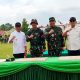 Bersama Bupati Soppeng, Irdam XIV/Hasanuddin Resmi Tutup TMMD Ke-127 di Desa Jampu kabupaten Soppeng 