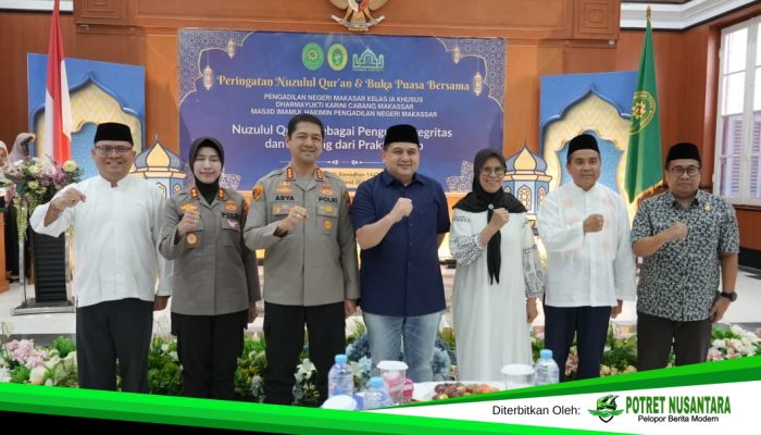 Hadiri Nuzulul Quran PN Makassar, Munafri Ingatkan Al-Quran Jadi Pedoman Hidup
