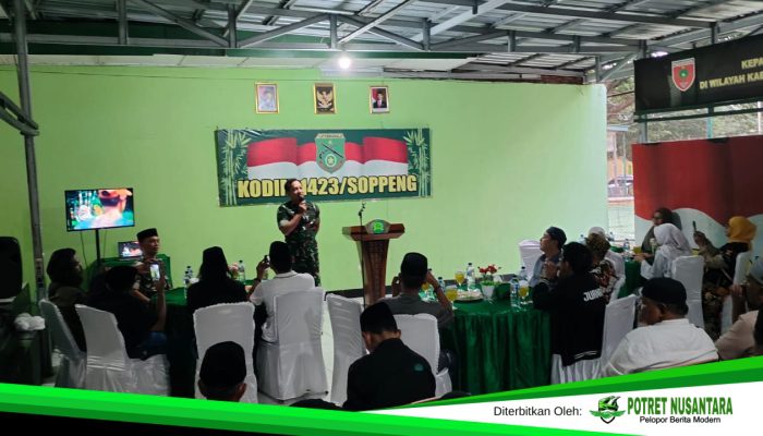 Kodim 1423/Soppeng Gelar Buka Puasa Bersama Insan Pers, Perkuat Sinergi untuk Kondusivitas Daerah