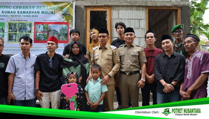 Pemkab Polewali Mandar Luncurkan Program BERAMAL, Percepat Penanganan Rumah Tidak Layak Huni