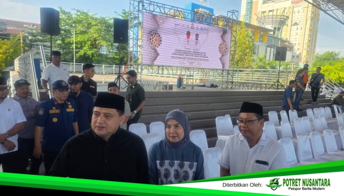 Munafri-Aliyah Undang Warga Makassar Salat Idulfitri di Lapangan Karebosi, Perkuat Kebersamaan