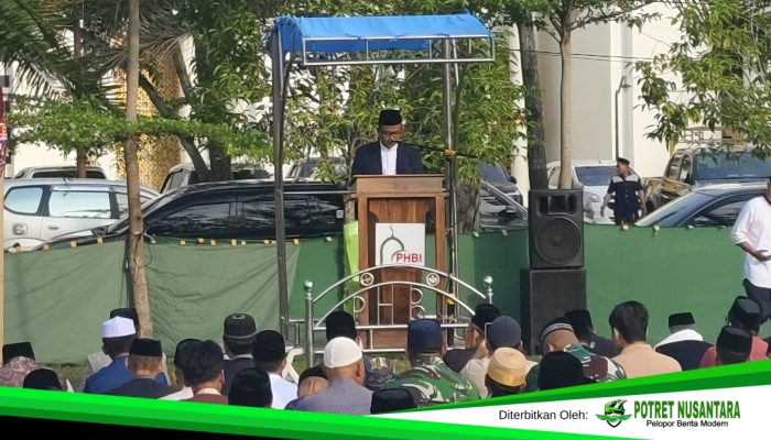 Salat Idulfitri 1447 H di Polman Dipadati Jemaah, Bupati Tekankan Persatuan