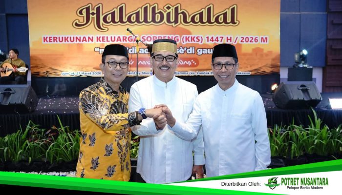 Pemkab Soppeng Hadiri Halalbihalal KKS di Makassar, Bupati Tekankan Makna “Massedi Ada, Massedi Gau”