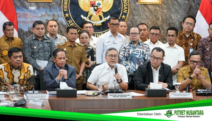 Wali Kota Makassar-Menko Pangan Bahas Percepatan Implementasi PSEL