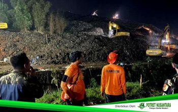 Tragedi Longsor Gunung Sampah Di TPST Bantargebang, 4 Tewas; GP Ansor Bekasi Soroti Lemahnya Penegakan Hukum Dan Kerja Sama Sampah