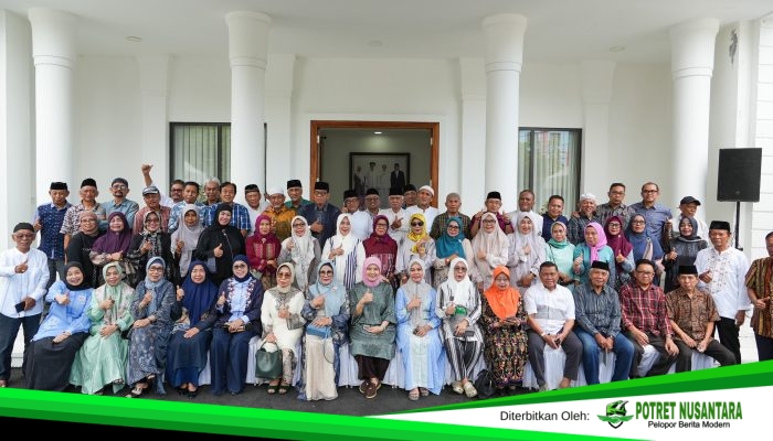 Wakil Wali Kota Makassar Aliyah Mustika Ilham Pererat Silaturahmi Bersama Purna Bakti PNS dalam Halal Bi Halal