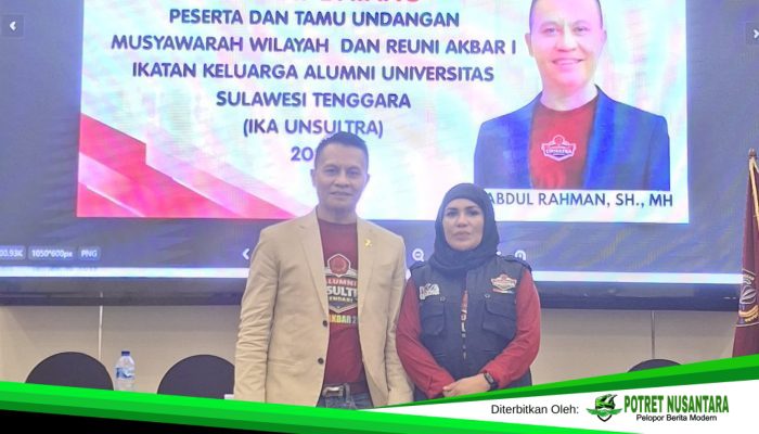 DR. ABDUL RAHMAN.SH.,MH Terpilih Secara Aklamasi Ketua Ikatan Keluarga Alumni Universitas Sulawesi Tenggara (Unsultra) Periode 2026-2029