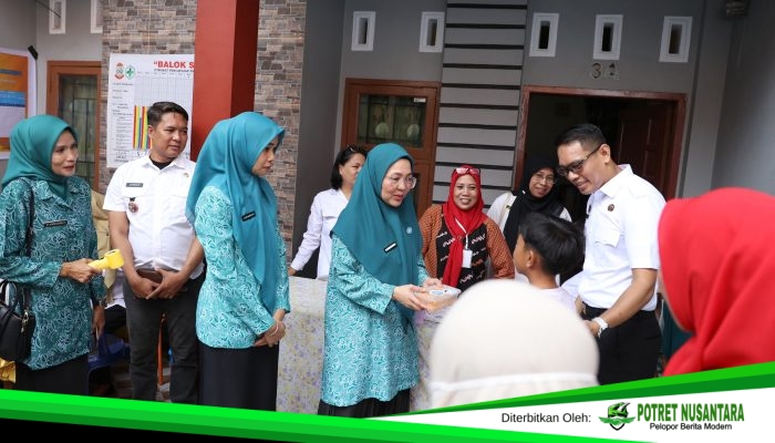 Sambangi Posyandu, Melinda Aksa Beri Semangat Kader dan Pantau Tumbuh Kembang Anak