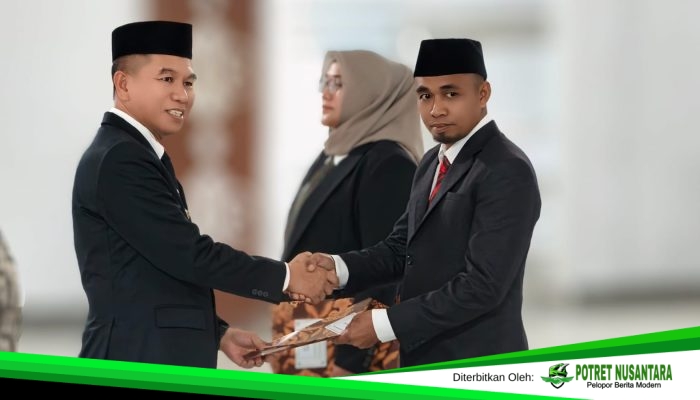 Dirut dan Dewas Perusda Wawowonua Dilantik Bupati