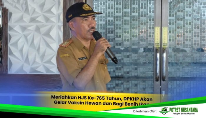 DPKHP Soppeng Gelar Vaksinasi Hewan Gratis dan Tebar 30 Ribu Benih Ikan di HUT Soppeng ke-765