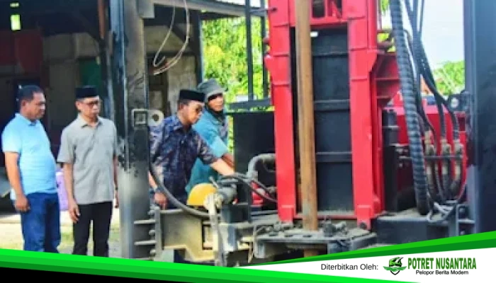 Bupati Suwardi Haseng Pimpin Pengeboran Air Bersih, Upaya Akhiri Krisis Puluhan Tahun di Soppeng