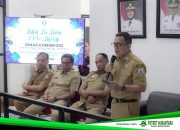Halal Bihalal Diskominfo Sulbar, Ridwan Djafar Ajak Pegawai Tetap Optimistis Hadapi Tantangan