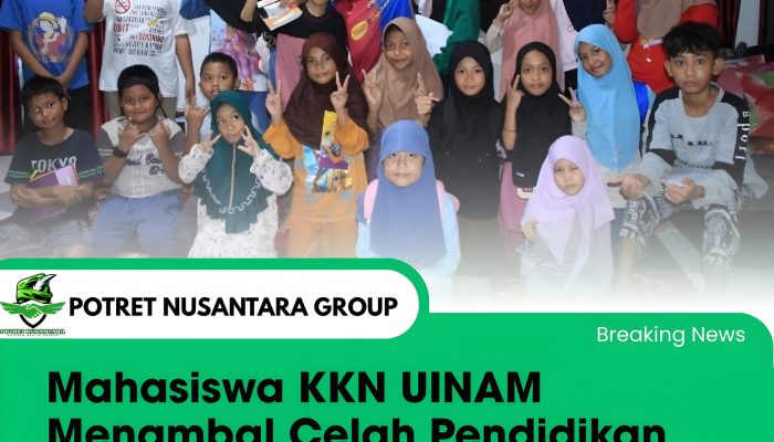 Mahasiswa KKN UINAM Menambal Celah Pendidikan Lewat Bimbel Bahasa Inggris Di Cilallang