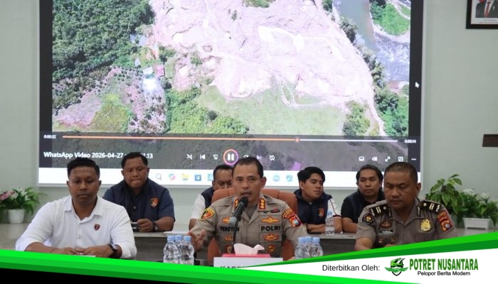 Polresta Mamuju Ungkap Tambang Emas Ilegal di Kalumpang, 3 Ekskavator Disita