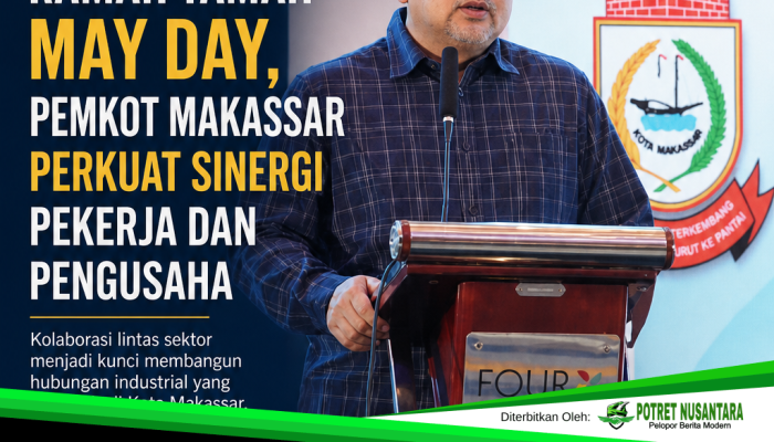 Ramah Tamah May Day, Pemkot Makassar Perkuat Sinergi Pekerja dan Pengusaha