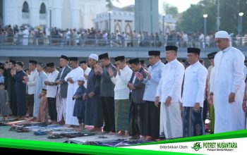 Di Bawah Langit Gasis, Ribuan Warga Soppeng Larut dalam Khidmat Iduladha 1447 H