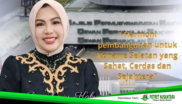 Leni Andriani Surunuddin Tegaskan Tiga Pilar Pembangunan Konawe Selatan di HUT ke-23