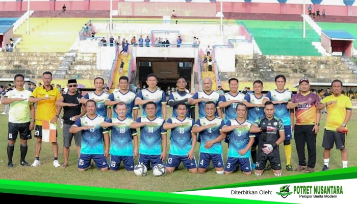 Bupati Irham Kalenggo Cetak ‘Brace’ Manis, PS Garuda Libas PS UHO 5-1 di Stadion Lababa Silondae