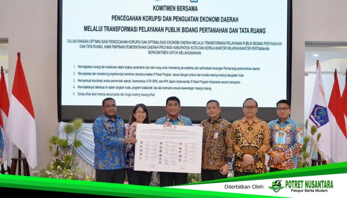 ATR/BPN dan KPK “Gaspol” Benahi Persoalan Pertanahan di Sulut