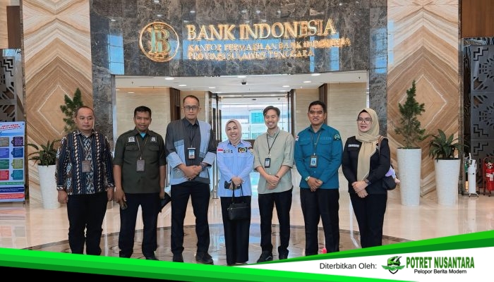 Kunjungi Bank Indonesia Perwakilan Sultra, Anggota DPD RI Leni Andriani Surunuddin sampaikan pentingnya Pemerataan Digitalisasi hingga Wilayah Kepulauan