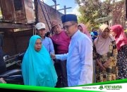 Peduli Warga Terdampak, Bupati Polman Turun Langsung ke Lokasi Kebakaran Matakali
