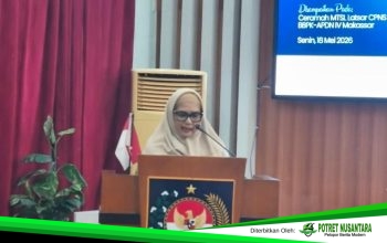 Wabup Polman Minta CPNS Jadi ASN Profesional dan Adaptif terhadap Teknologi