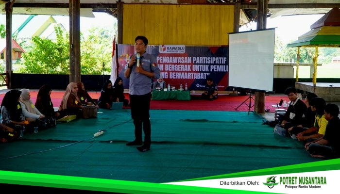 Demi Pemilu 2029 Yang Bermartabat, Bawaslu Luwu Gelar P2P Via – Luring
