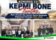Kongres XXI KEPMI Bone Tuntas, Muh. Khaidir Mu’tashim Resmi Nahkodai Organisasi Periode 2026–2028
