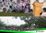 Wabup Soppeng Selle KS Dalle Shalat Iduladha di Kampung