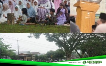 Wabup Soppeng Selle KS Dalle Shalat Iduladha di Kampung