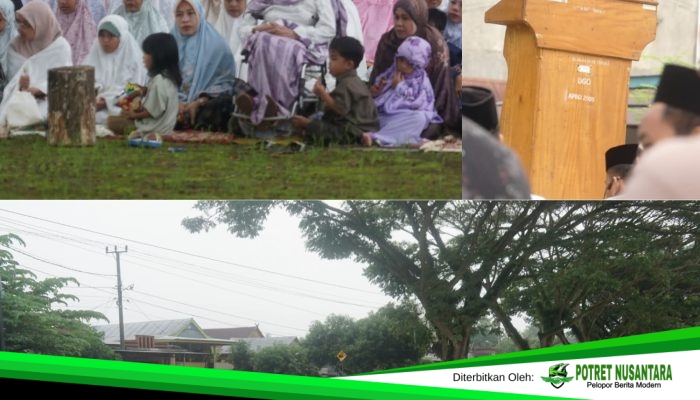 Wabup Soppeng Selle KS Dalle Shalat Iduladha di Kampung