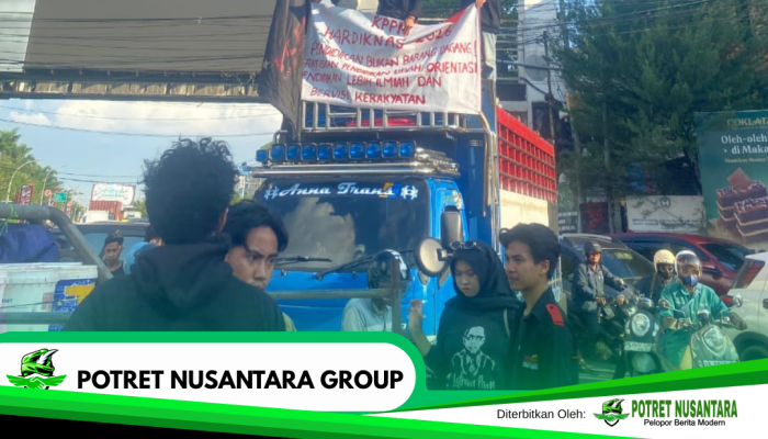Demo Hardiknas Memanas, KPPM Kritik Pendidikan Mahal hingga Tuding Oknum Provokatif
