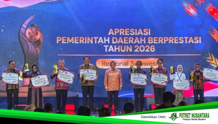 Kota Palopo Raih Predikat Terbaik Kedua Pengendalian Inflasi Pada Ajang Mendagri Award