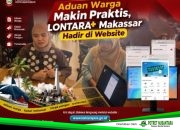 Aduan Warga Makin Praktis, LONTARA+ Makassar Hadir di Website