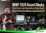 MIWF 2026 Resmi Dibuka, Duta Besar dan Komunitas Global Hadir, Munafri Perkuat Citra Makassar sebagai Kota Kreatif