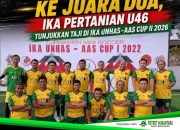 Dari Peringkat Tiga ke Juara Dua, Ika Pertanian U46 Tunjukkan Taji di IKA UNHAS–AAS Cup II 2026