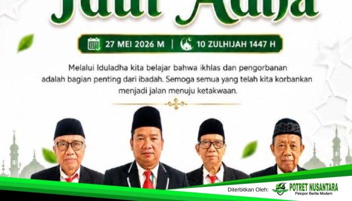 Pengurus BAZNAS Soppeng Ucapkan Selamat Hari Raya Idul Adha 1447 H