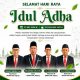 Pengurus BAZNAS Soppeng Ucapkan Selamat Hari Raya Idul Adha 1447 H