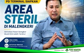 PD Terminal Siapkan Area Steril di Malengkeri, Aktivitas Pasar Bongkar Muat Kini Lebih Teratur