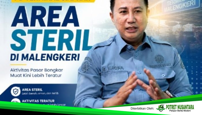 PD Terminal Siapkan Area Steril di Malengkeri, Aktivitas Pasar Bongkar Muat Kini Lebih Teratur