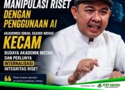 Dugaan Manipulasi Riset dengan Penggunaan AI, Akademisi Ismail Suardi Wekke Kecam Budaya Akademik Instan dan Perlunya Internalisasi Integritas Riset