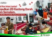 Masjid Nur Intan Lestari Kumpulkan 20 Kantong Darah dalam Semalam, Jamaah Buktikan Kepedulian Nyata untuk Sesama