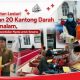 Masjid Nur Intan Lestari Kumpulkan 20 Kantong Darah dalam Semalam, Jamaah Buktikan Kepedulian Nyata untuk Sesama